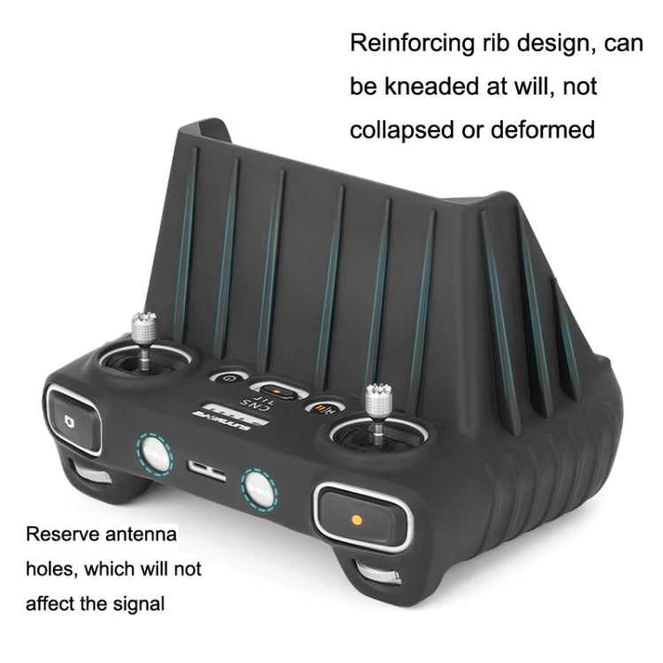 Sunnylife For DJI RC Remote Control Silicone Protective Case, Style: With Hood (Gray), For Mini 3 Pro DJI RC Without Hood (Black), For DJI RC Without Hood (Gray) Sunnylife For DJI RC Remote Control Silicone Protective Case, Style: With Hood (Gray), For Mini 3 Pro DJI RC Without Hood (Black), For DJI RC Without Hood (Gray)